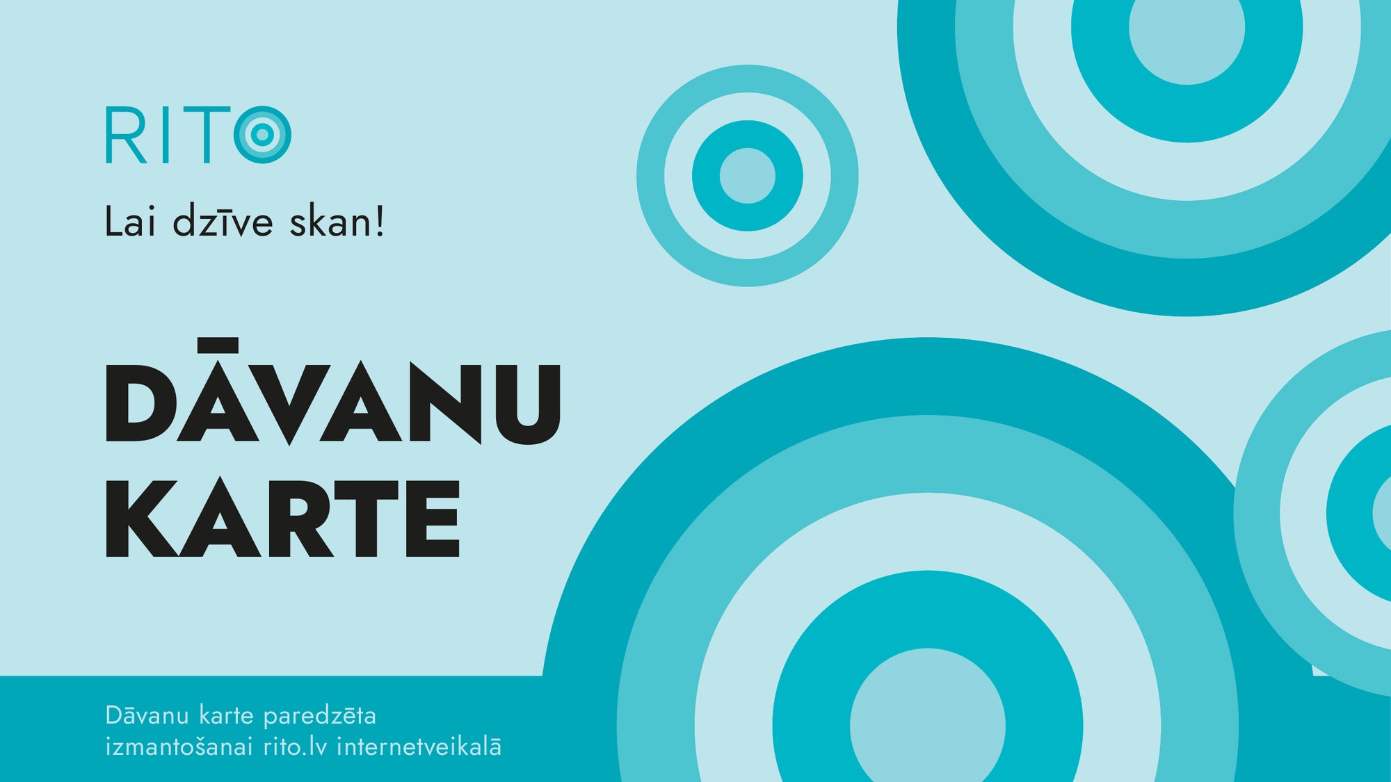 RITO e-Dāvanu karte