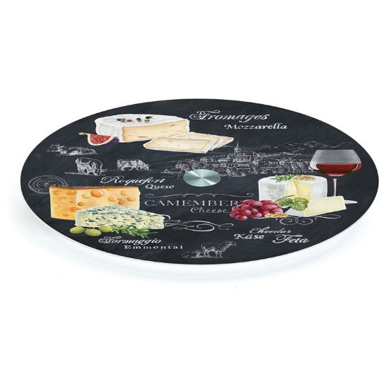 WORLD OF CHEESE SERVĒJAMAIS ŠĶĪVIS 32CM ROTĒJOŠS UZ KĀJAS