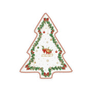 MAGIE DE NOEL SERVĒJAMAIS TRAUKS EGLE 20,5X25,5 CM, PORCELĀNS