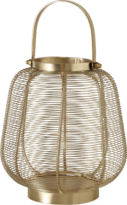 ADAGIO APAĻA LATERNA H 22,50 cm, VIENKRĀSAINA , DZELZS