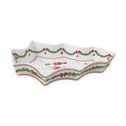 MAGIE DE NOEL SERVĒJAMAIS TRAUKS EGLE 28X21,5 CM, PORCELĀNS
