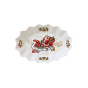 CHRISTMAS MEMORIES ŠĶĪVIS 25X17CM, OVĀLS, PORCELĀNS
