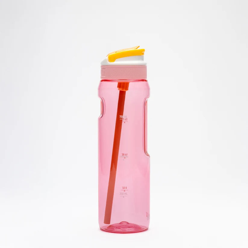 LAGOON ŪDENS PUDELE 1L , ROZĀ, TRITAN PLASTMASA