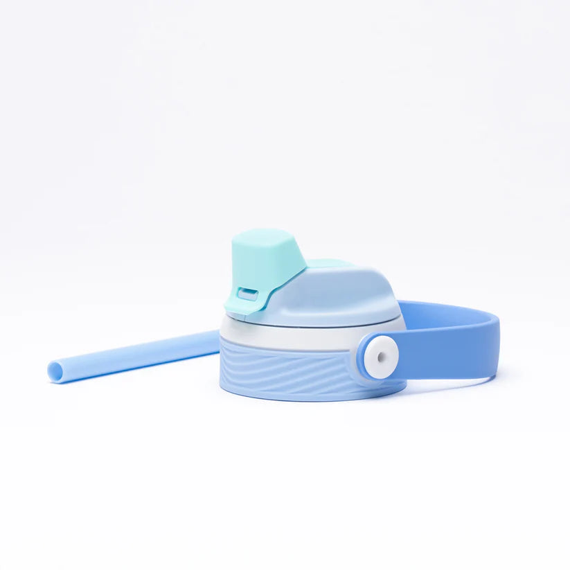 DUPLA 2 IN 1 ŪDENS PUDELE,750ML, GAIŠI ZILA, TRITAN,PLASTMASA