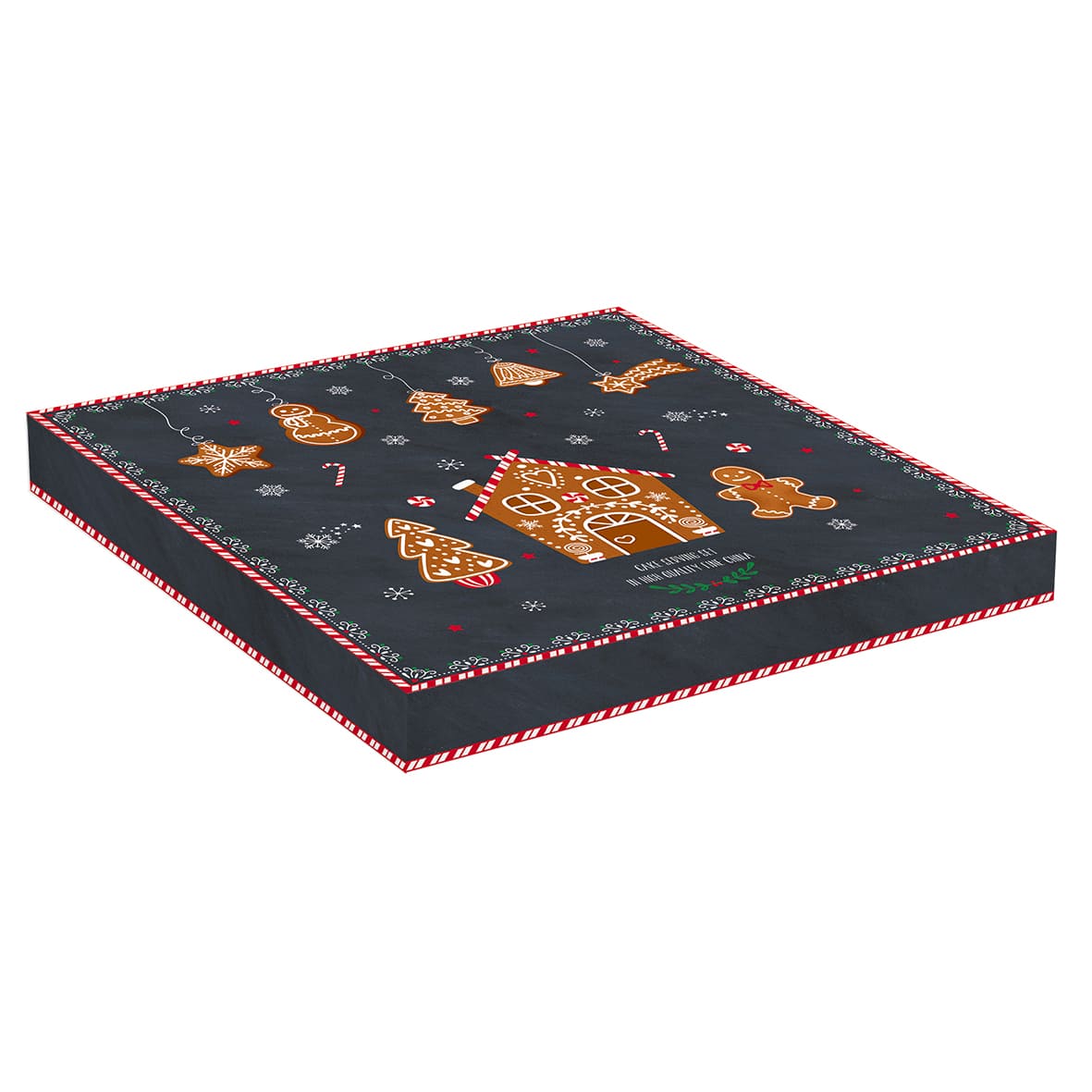 GINGERBREAD KŪKU ŠĶĪVIS AR LĀPSTIŅU 32 CM, PORCELĀNS