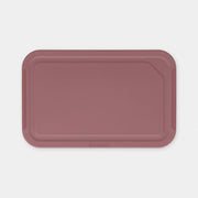 DĒLĪTIS 25 X 16, H 0,9 CM, VĪNOGU SARKANS, PLASTMASA