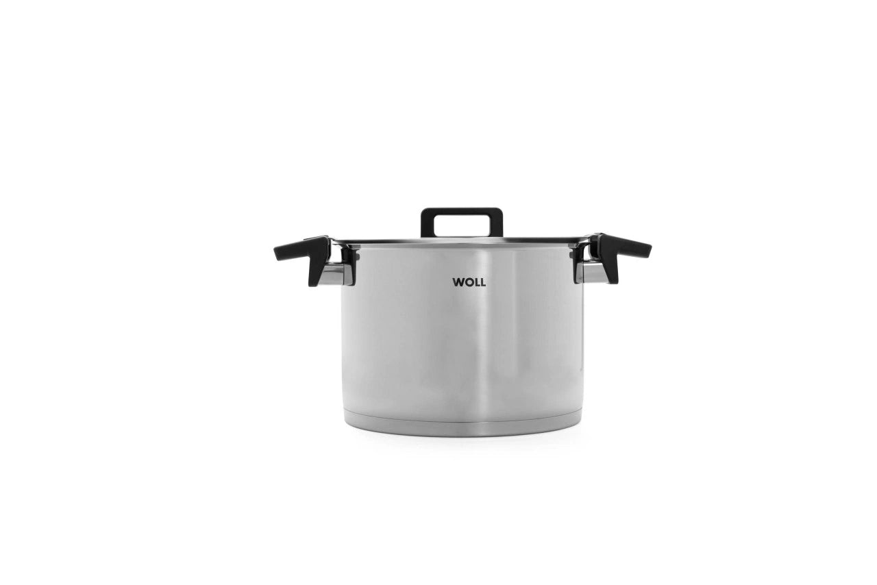 CONCEPT NERŪSĒJOŠĀ TĒRAUDA KATLS AR VĀKU, 24CM, 7.6L, INDUKCIJAI