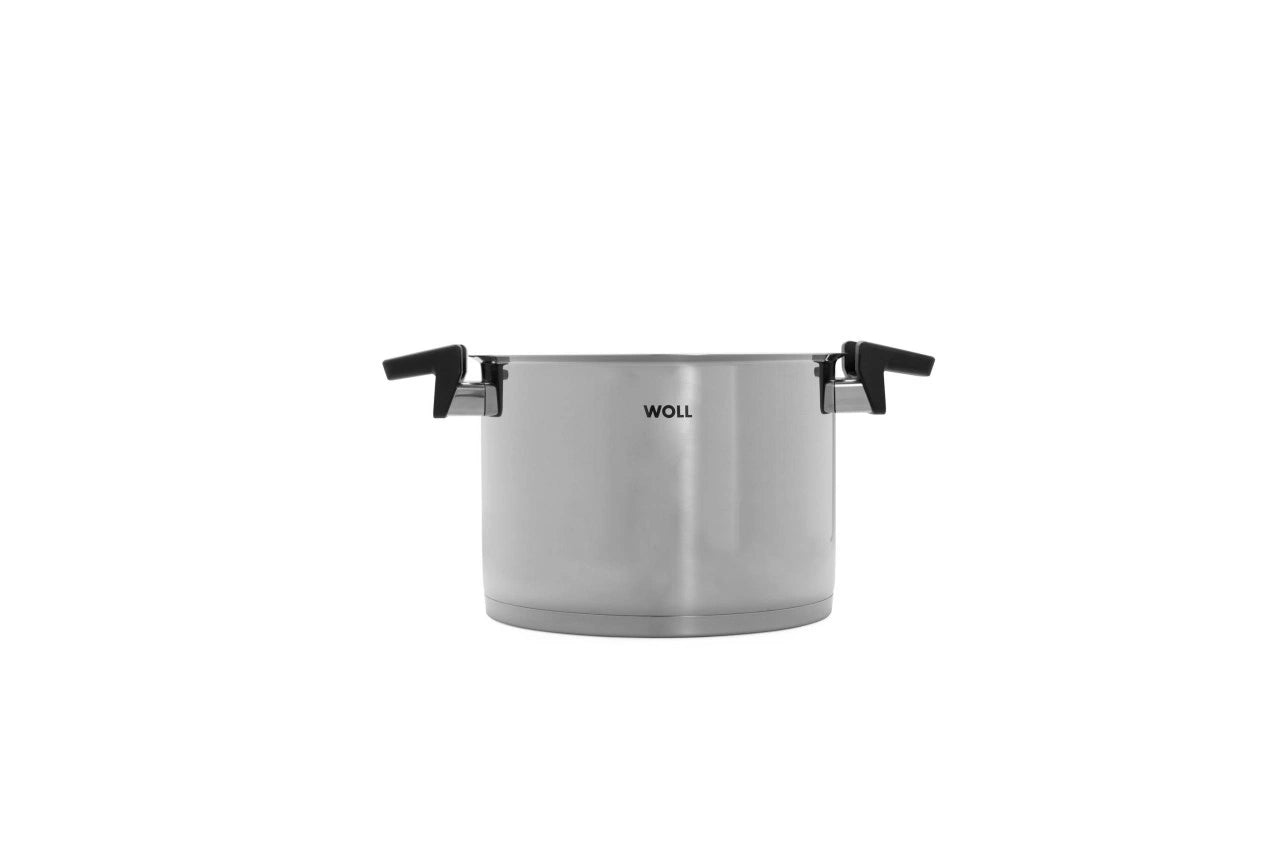 CONCEPT NERŪSĒJOŠĀ TĒRAUDA KATLS AR VĀKU, 24CM, 7.6L, INDUKCIJAI