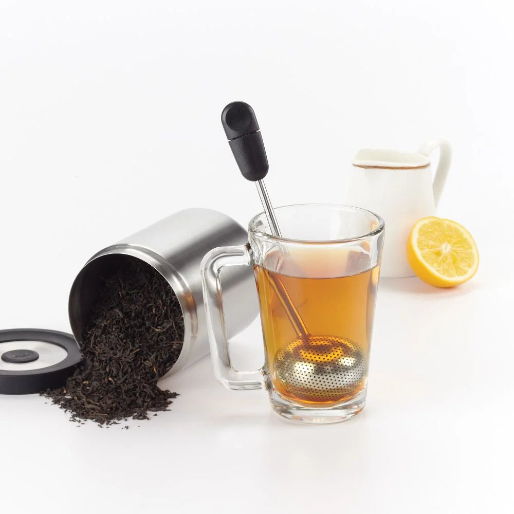 OXO BREW GROZĀMS TĒJAS SIETIŅŠ-BUMBAS FORMĀ