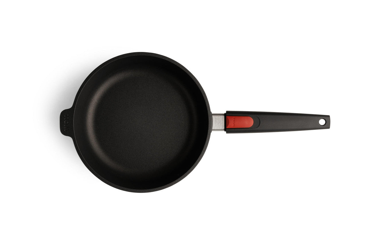 NOWO TITANIUM INDUCTION DZIĻĀ PANNA 24CM AR NOŅEM. ROKT., INDUKCIJAI