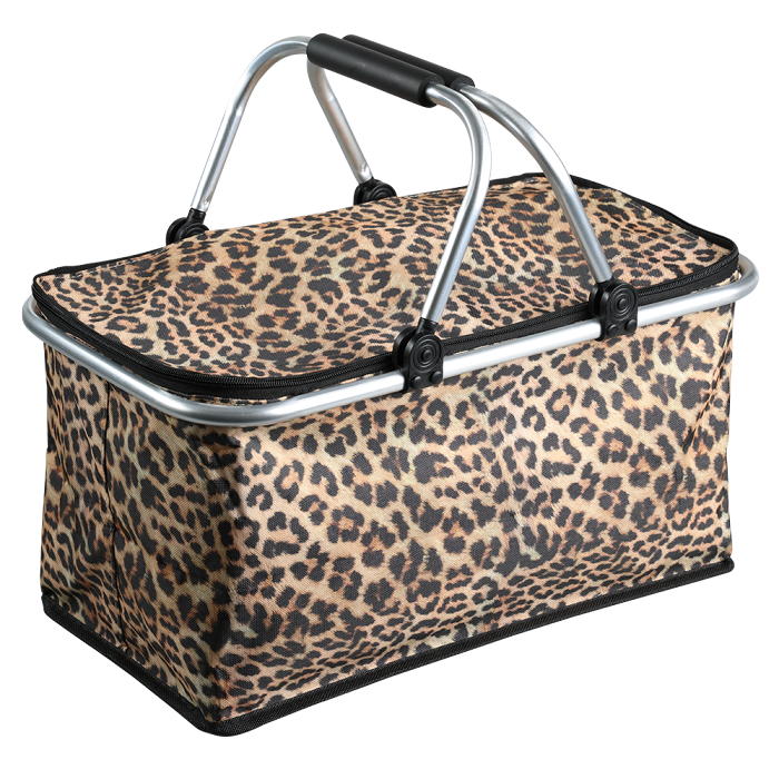 PIKNIKA SOMA 48 x 28,5 x 25 CM 25 L, LEOPARD, POLIESTERIS