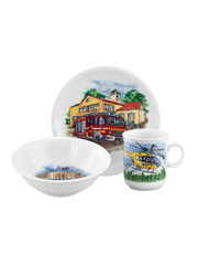 COMPACT TRAUKU KOMPL. BĒRNIEM 3PR, GAISMA, PORCELĀNS