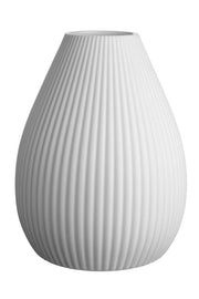 RICA VASE H24CM, D18.7CM, WHITE, PORCELAIN