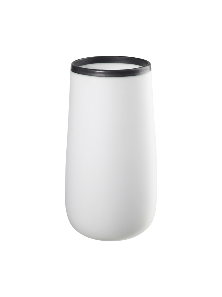 ONDA VASE 23.5x12.5CM WHITE