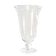 LEONA VĀZE/SVEČTURIS 35 CM, STIKLS