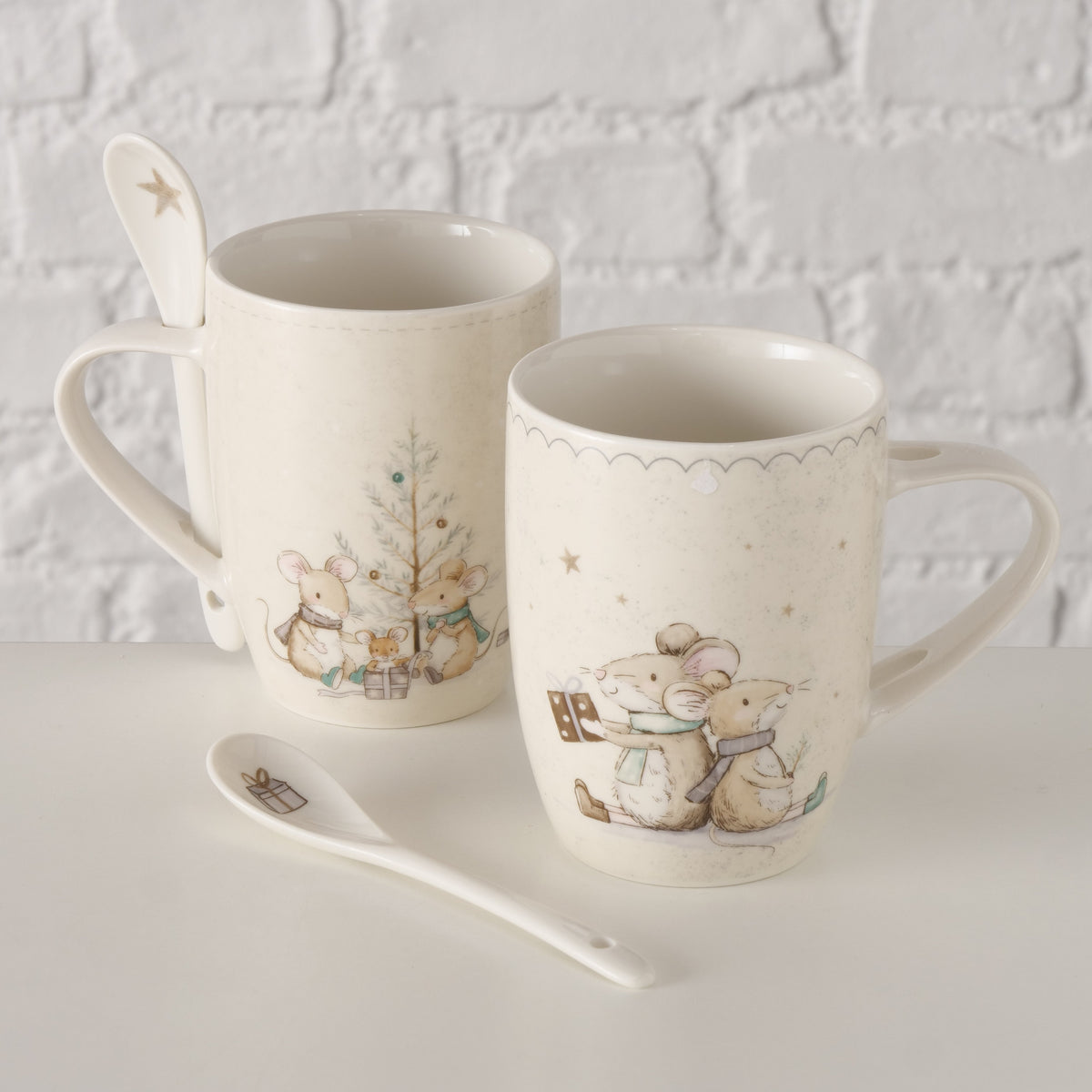 MAUSI KRŪZE 330 ML, 2 VEIDI, PORCELĀNS