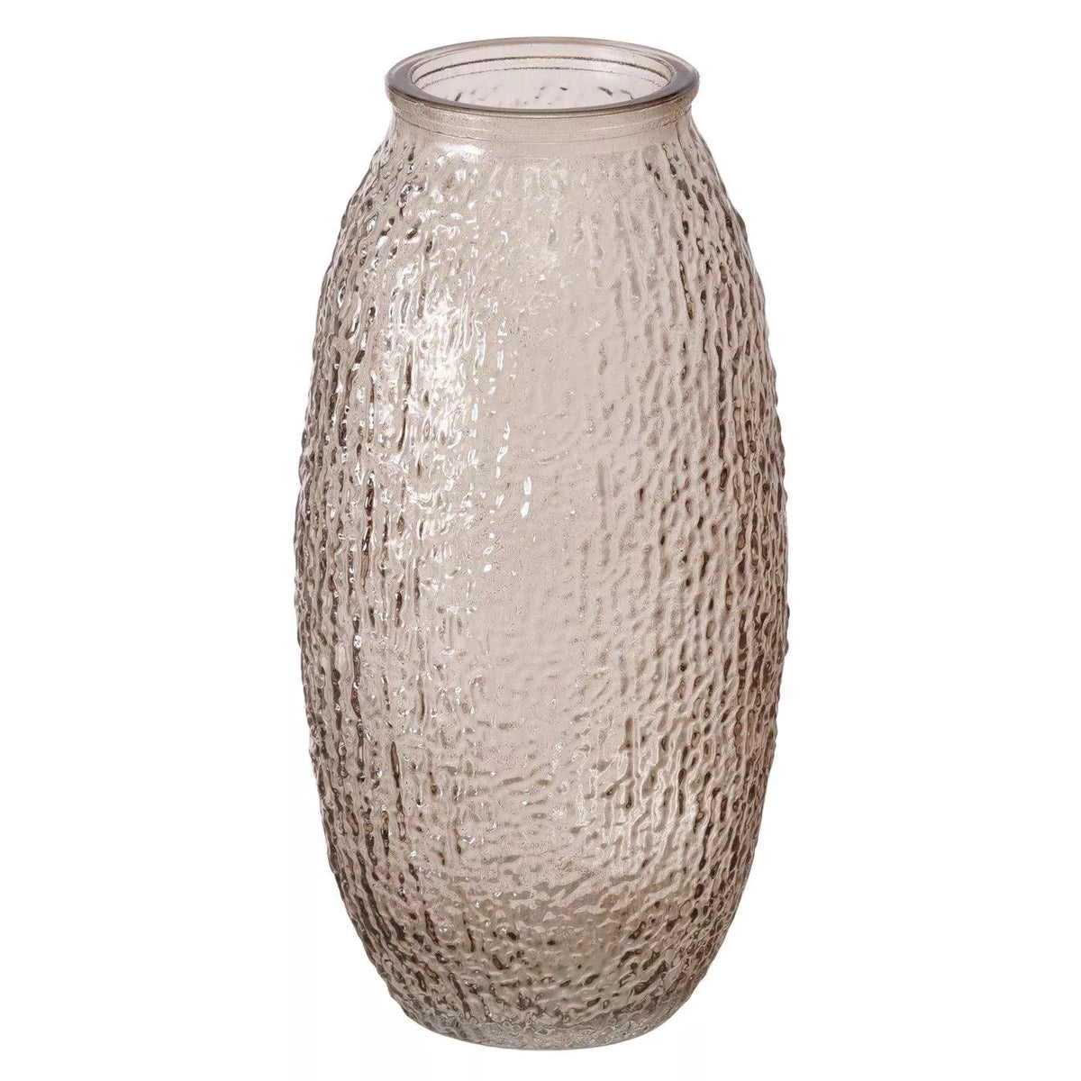 RIFLA VĀZE STIKLA , H 20,00 cm
