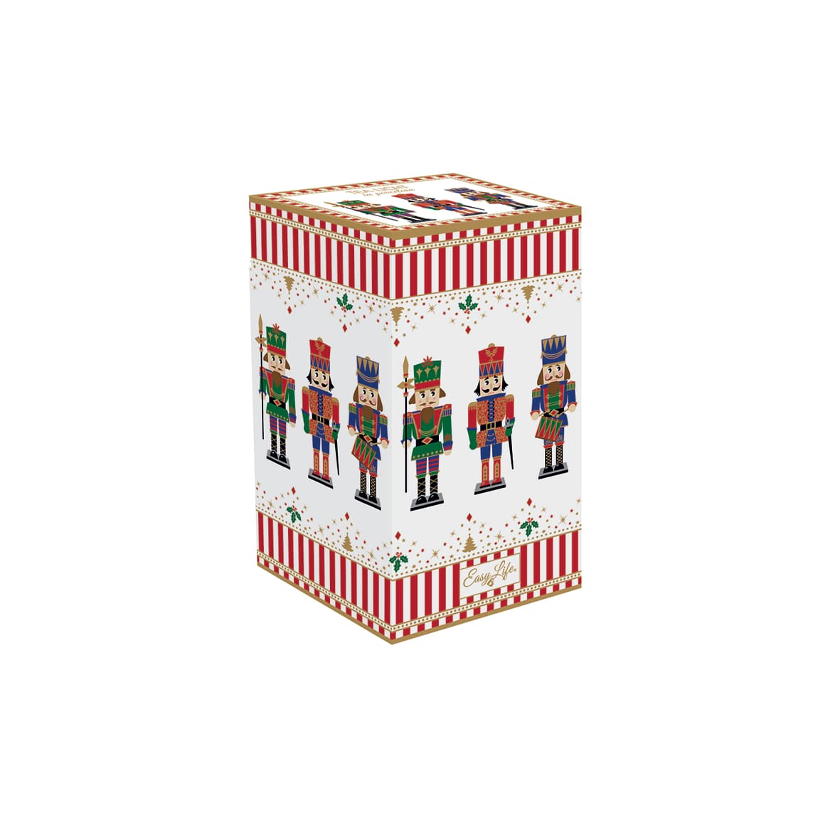 NUTCRACKERS SVEČTURIS 6,5X6,5X14,5 CM, PORCELĀNS