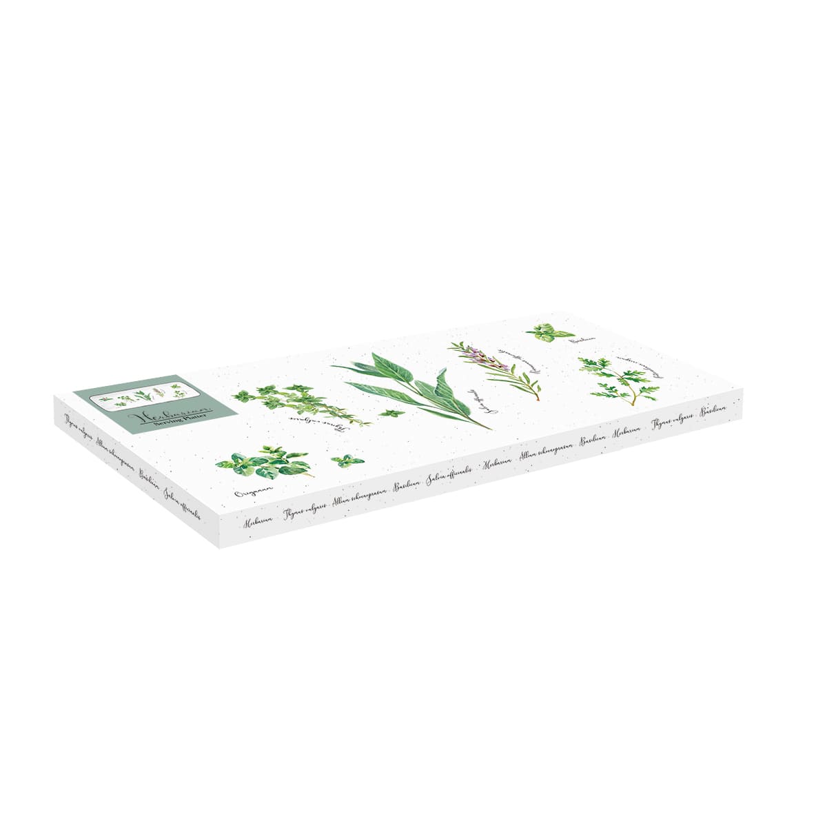 HERBARIUM SERVĒJAMAIS ŠĶĪVIS 36x15,5 CM, PORCELĀNS