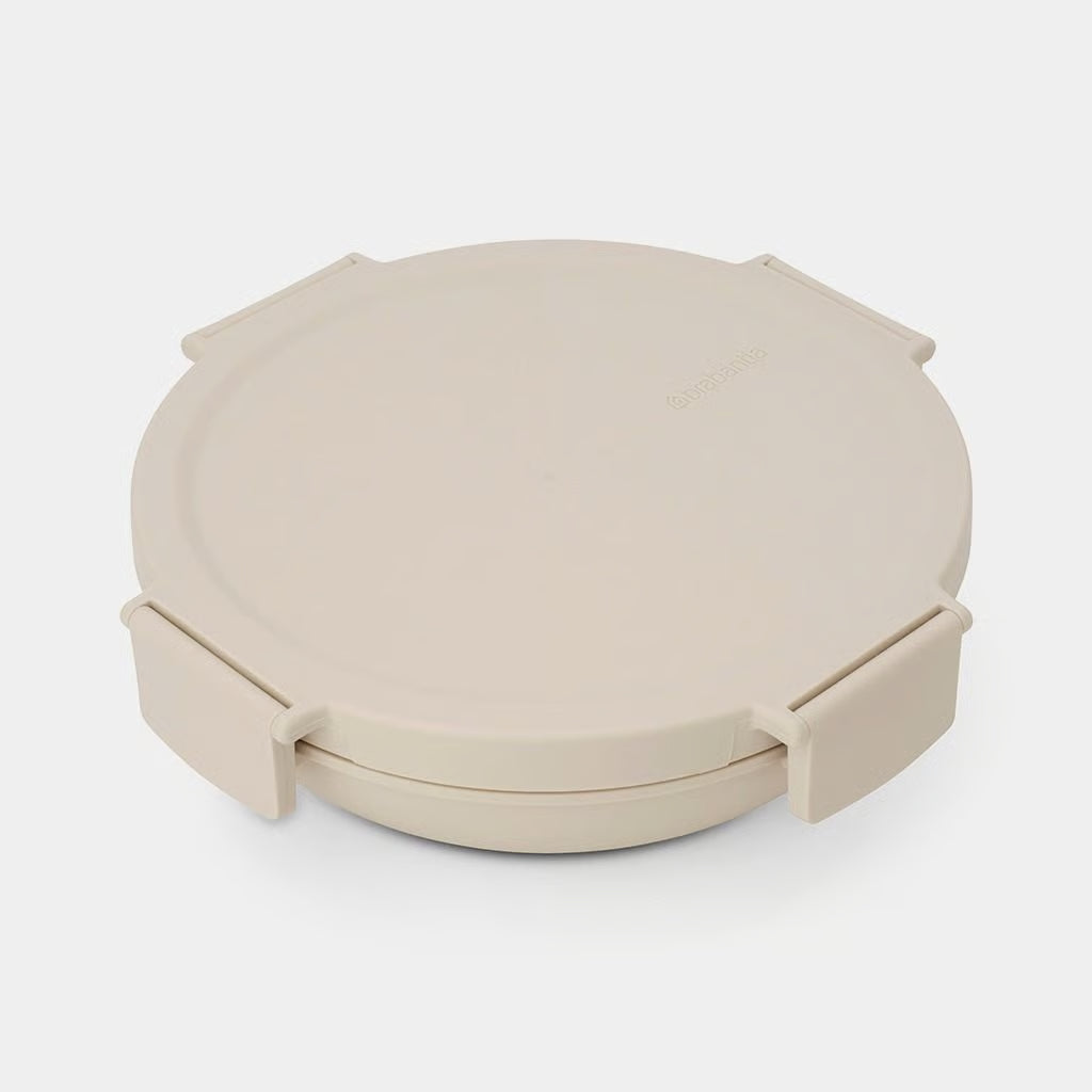 MAKE&TAKE PUSDIENU BĻODA 1 L ,21,5 X 21,5 H 6 CM, BĒŠA, PLASTMASA