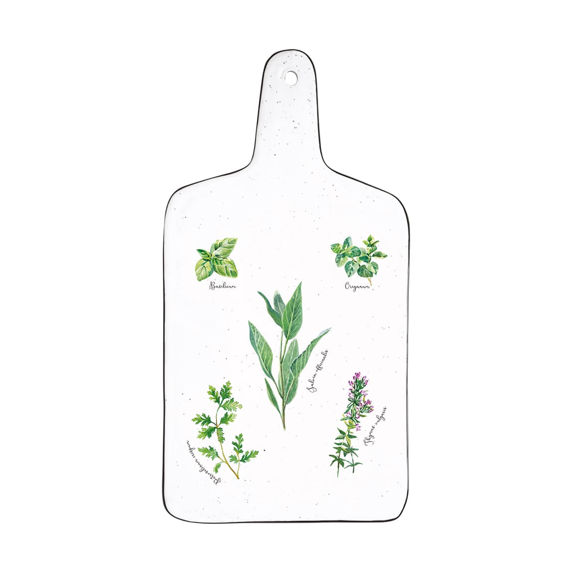 HERBARIUM SIERA DĒLĪTIS 35 x18 CM, PORCELĀNS