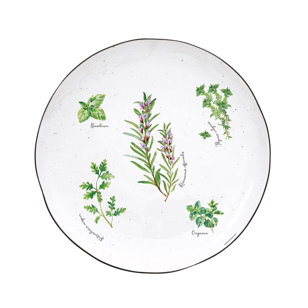 HERBARIUM PUSDIENU ŠĶĪVIS 26CM, PORCELĀNS