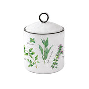 HERBARIUM UZGLABĀŠANAS BURKA D10,5, H15,5 CM, PORCELĀNS