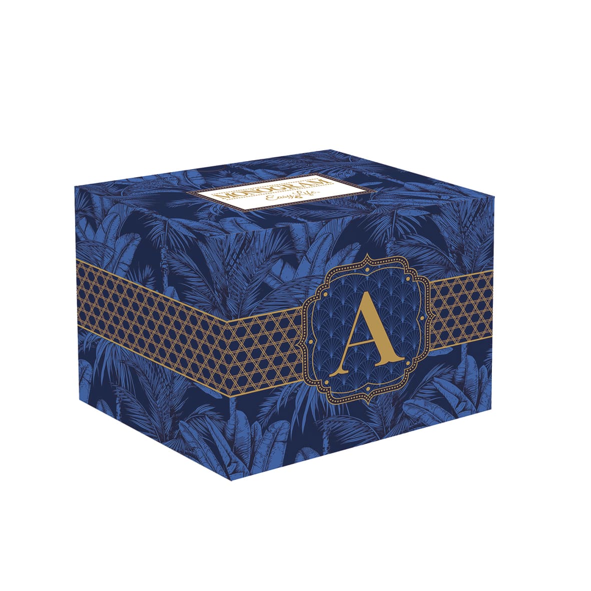 MONOGRAM A KRŪZE 350 ML, PORCELĀNS, DĀVANU KASTĒ