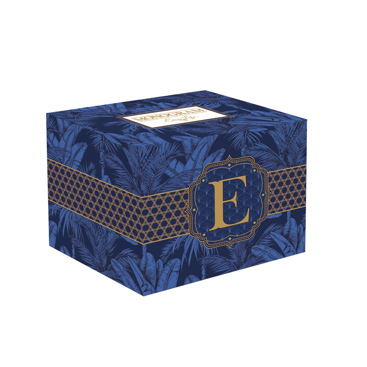 MONOGRAM E KRŪZE 350 ML, PORCELĀNS, DĀVANU KASTĒ