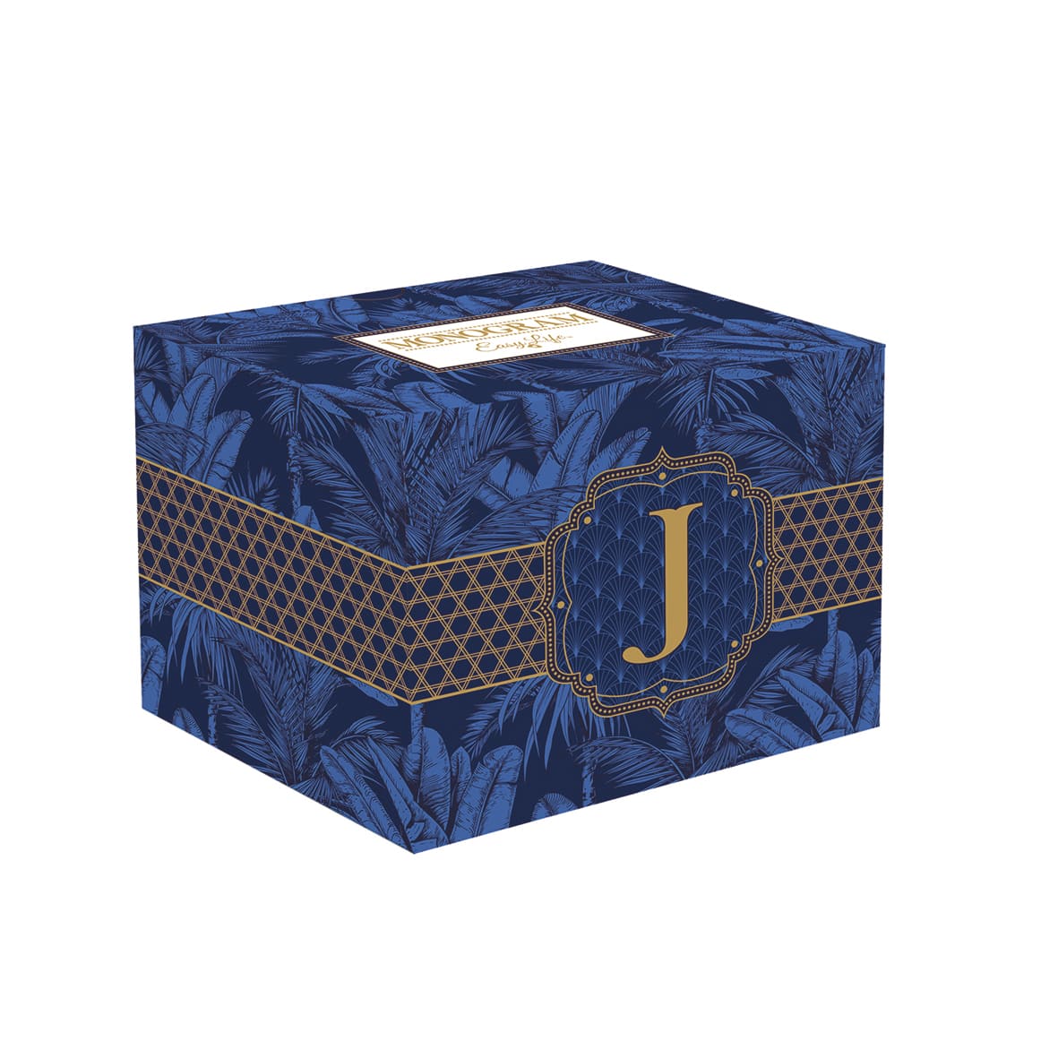 MONOGRAM J KRŪZE 350 ML, PORCELĀNS, DĀVANU KASTĒ
