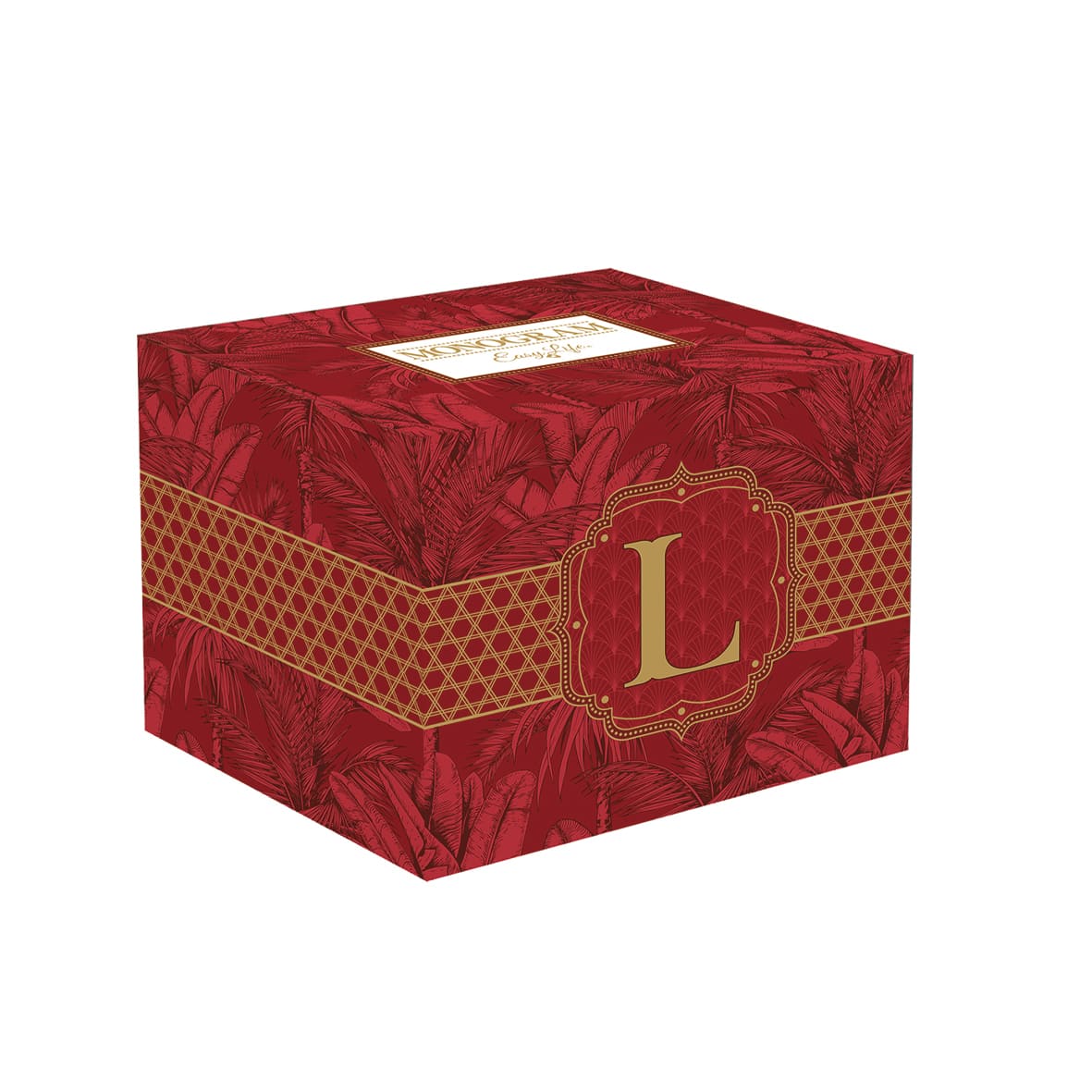 MONOGRAM L KRŪZE 350 ML, PORCELĀNS, DĀVANU KASTĒ