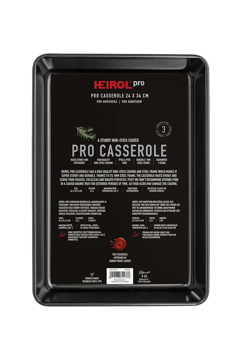 PRO CEPAMFORMA  AR NEPIEDEGOŠO KLĀJUMU 24X35 CM 4.2 L