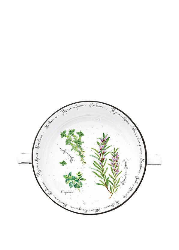 HERBARIUM BĻODA 12 CM, DĀVANU KASTĒ, PORCELĀNS