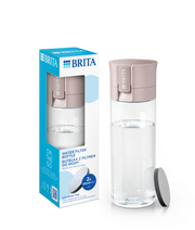 VITAL WATER BOTTLE WITH FILTER 600ML, APRICOT COLOR