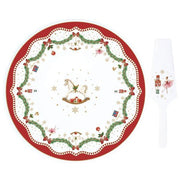 MAGIE DE NOEL KŪKU ŠĶĪVIS 32 CM AR LĀPSTIŅU, PORCELĀNS