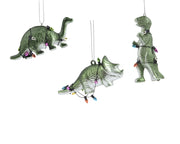 EGĻU ROTĀJUMS - DINOZAURI 5,2X2,5 H 10,5 CM, 3 VEIDI, POLISTIROLS