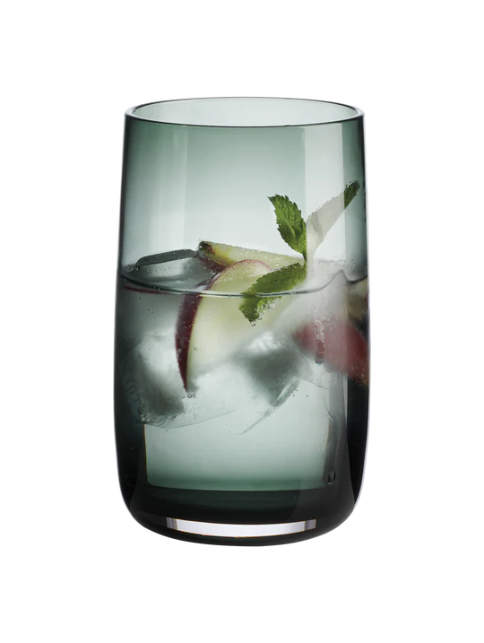 SARABI ZAĻA GLĀZE H.13 CM, 0,4L, STIKLS