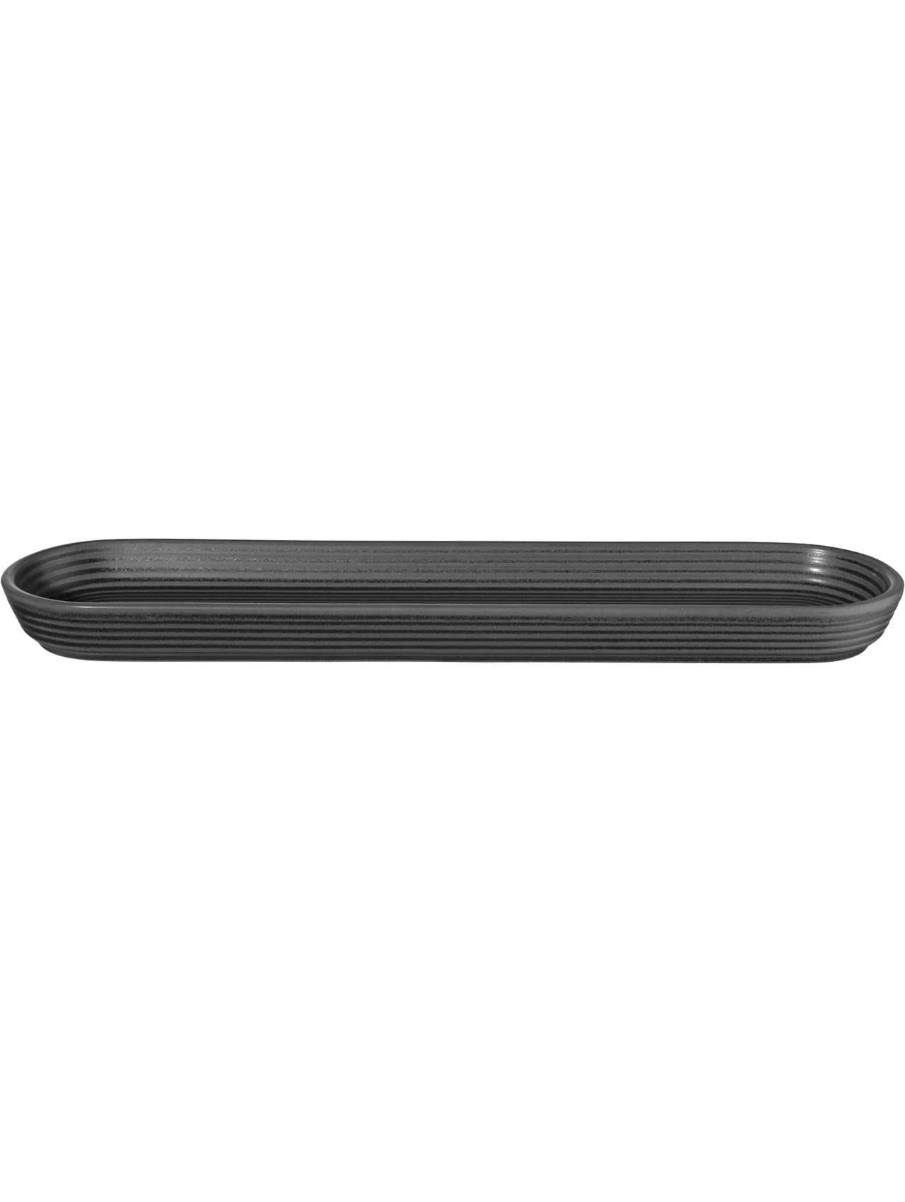 KITCHEN'ART SERVING PLATE 40.5X9.5CM, BLACK
