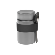 ĒDIENU TERMOSS AR KAROTI 400 ML, PELĒKS