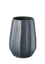 CLIFF VASE H34CM, D25CM, ANTHRACITE