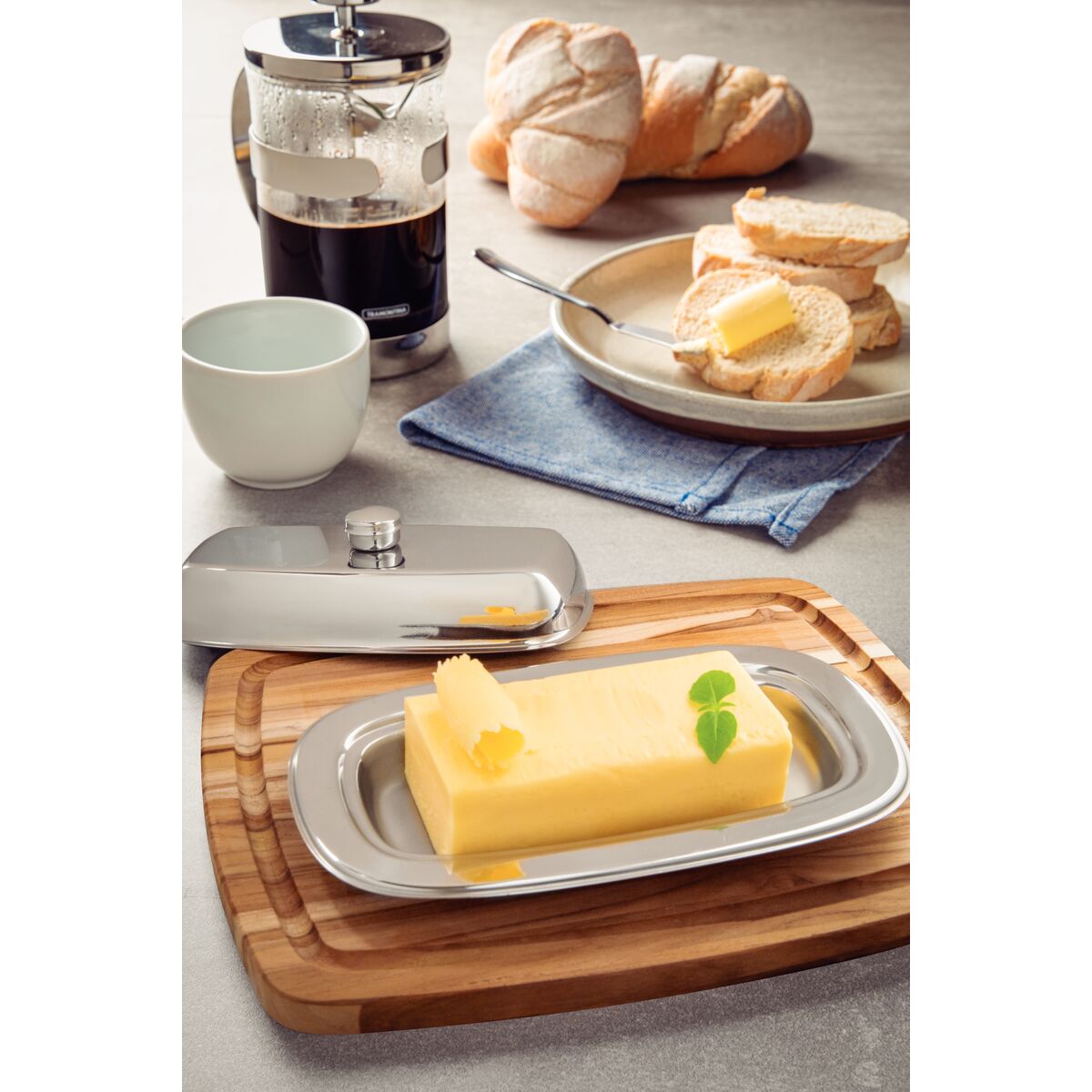 SERVICE BUTTER DISH 20x11.5CM