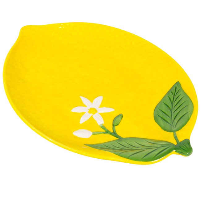 FLEURS ET CITRONS ŠĶĪVIS 25x18CM, PORCELĀNS