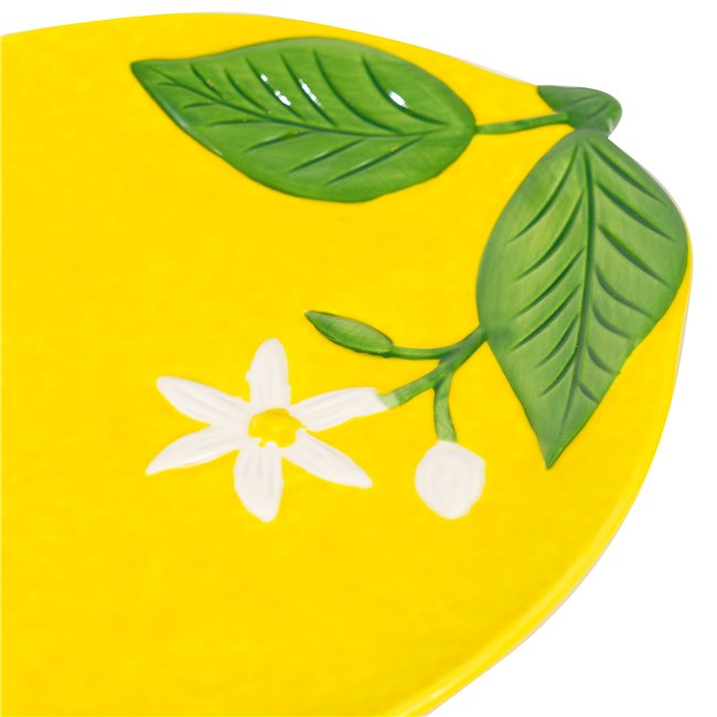 FLEURS ET CITRONS ŠĶĪVIS 25x18CM, PORCELĀNS