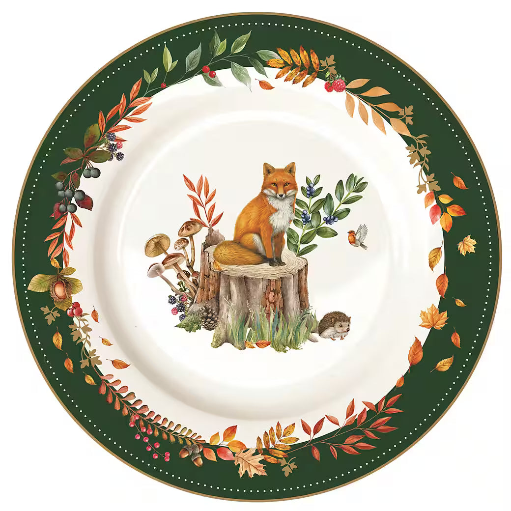 FOREST DREAM DESERTA ŠĶĪVIS, 19 CM PORCELĀNS