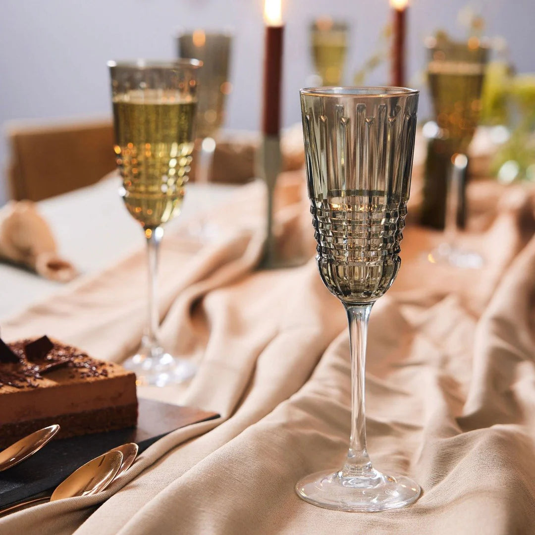 RENDEZ VOUS BRUME ŠAMPANIEŠA GLĀZE 170ML K4, KRISTALĪNS