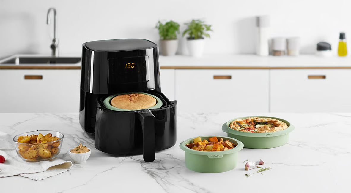 AIR FRYER FORMA APAĻA 15 CM, SILIKONS