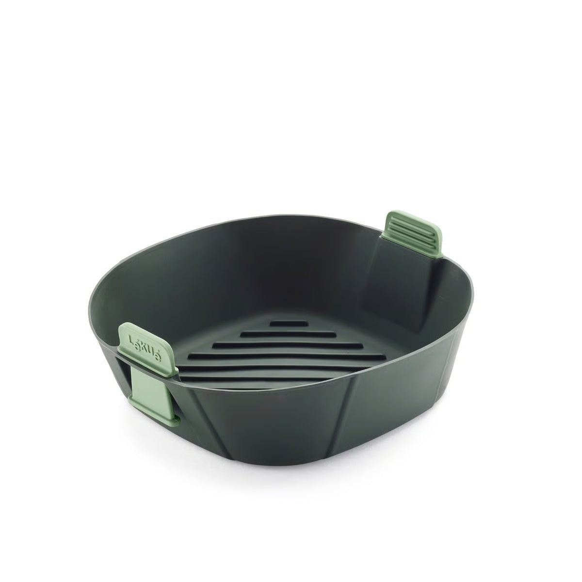 AIR FRYER BASKET L 23 X 23 H 8,5 CM, SILICONE