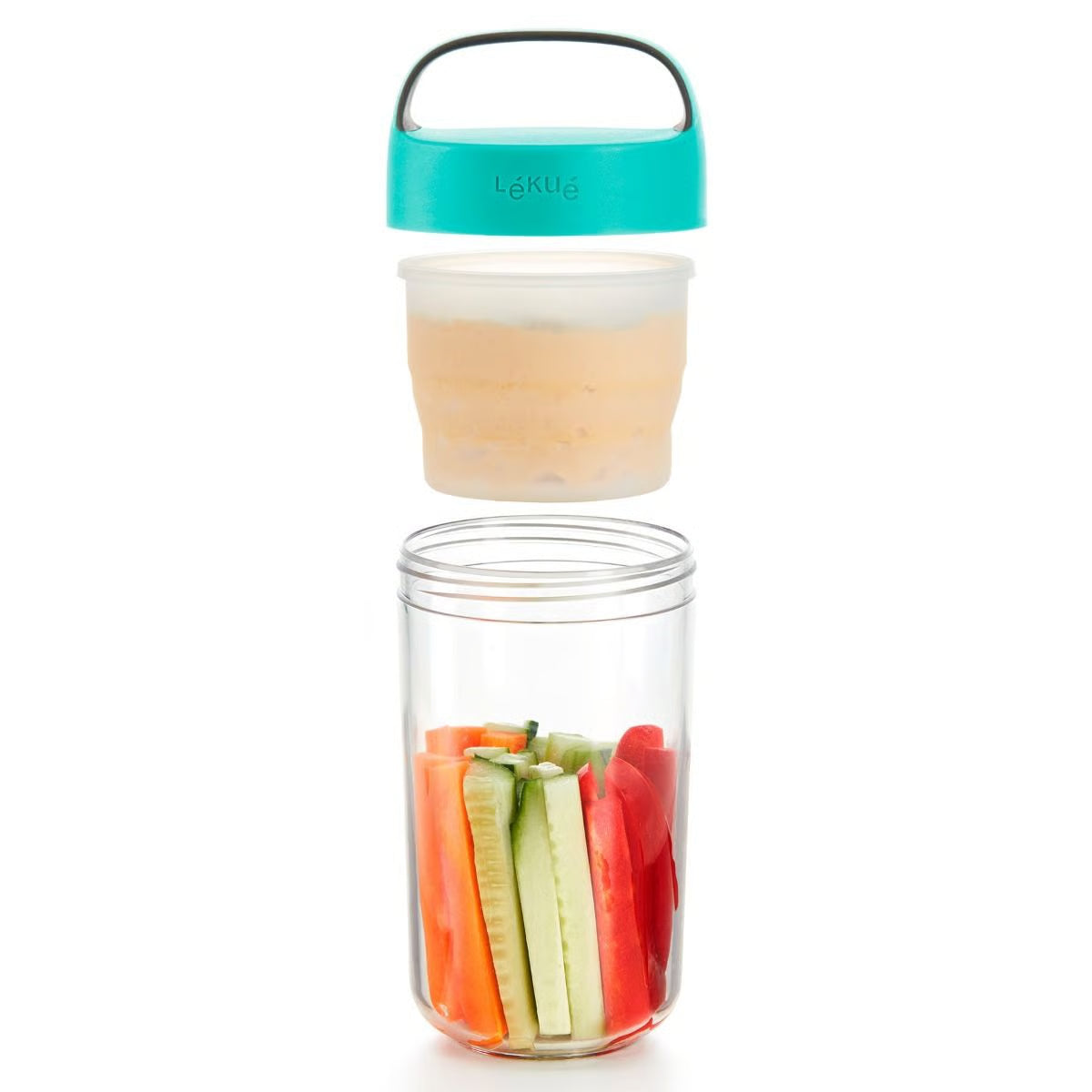 TO GO UZKODU KĀRBA 0,6 L, TIRKĪZA; PLASTMASA