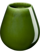 EASE VĀZE D 9 CM, H 18 CM, ZAĻA , PORCELĀNS