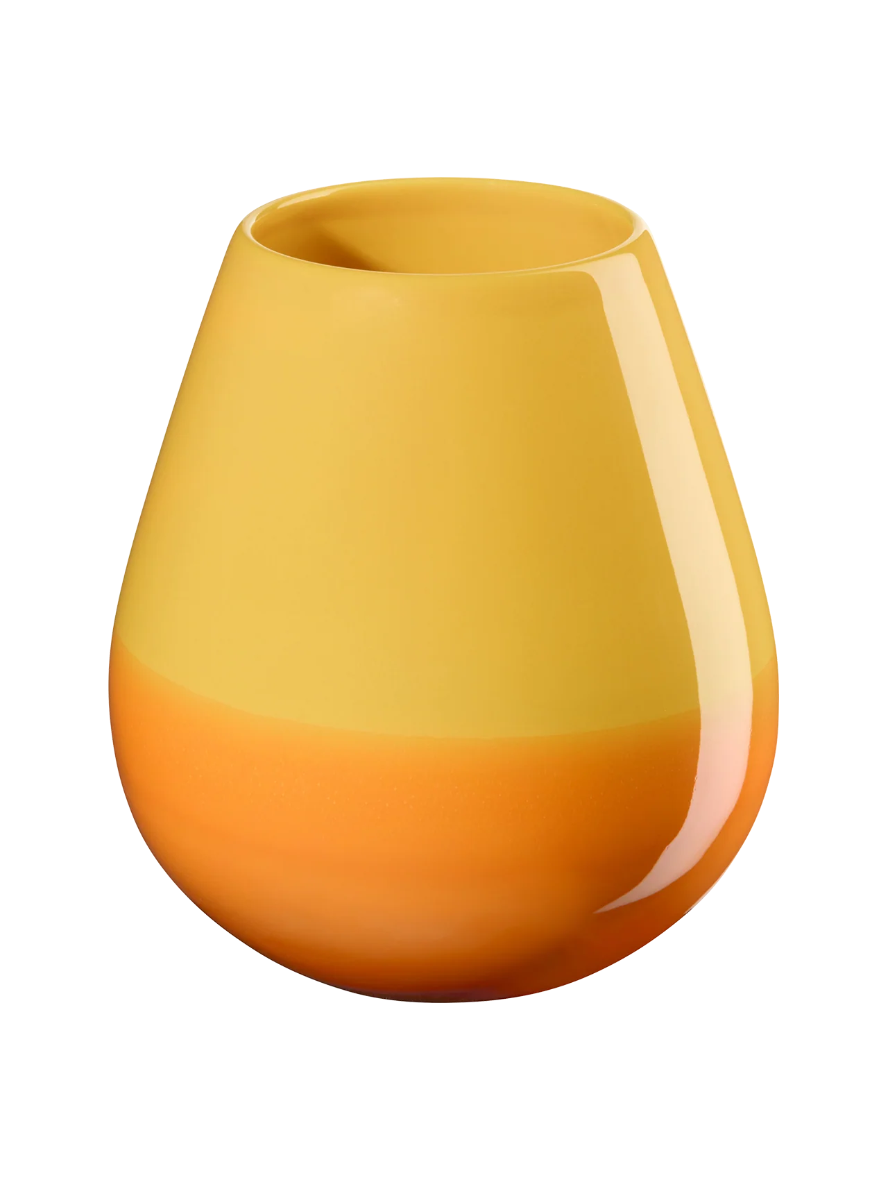 EASE VĀZE D 9 CM, H 18 CM, ORANGE , PORCELĀNS